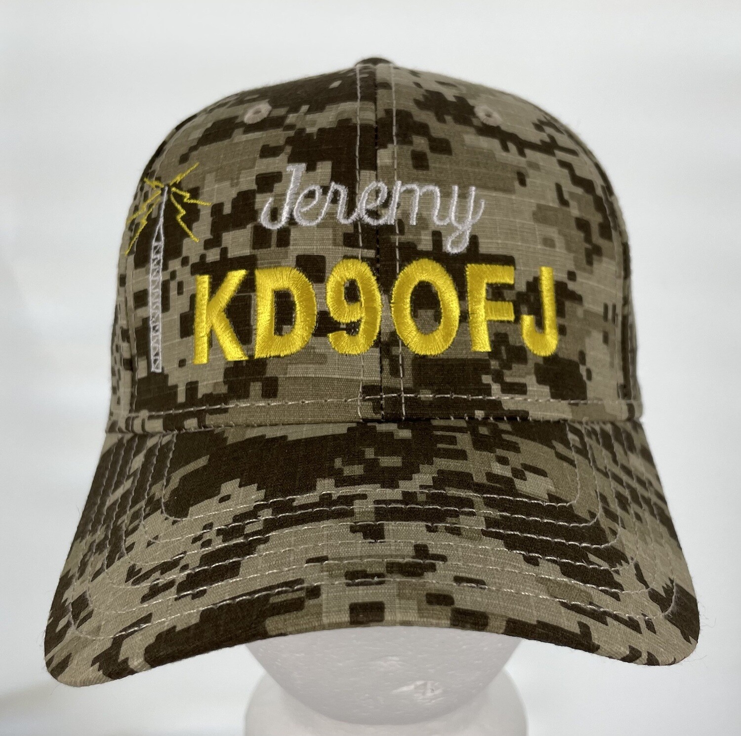 G3 ANTENNA WITH NAME AND CALL HAT