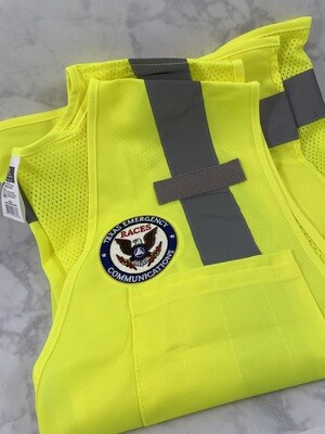 TEXAS RACES SV7G SAFETY VEST - CODE REQUIRED TO ORDER