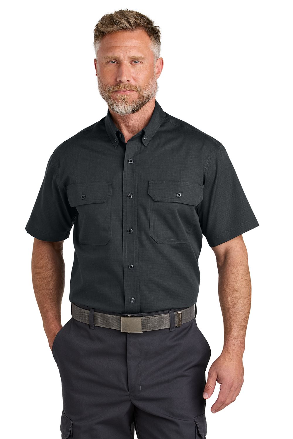 CSW175  CornerStone® Short Sleeve Select Ripstop Shirt