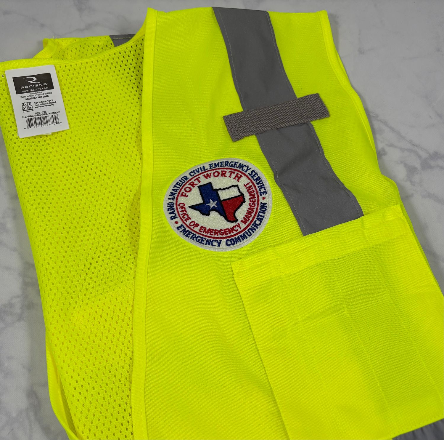 FORT WORTH RACES SV7G SAFETY VEST