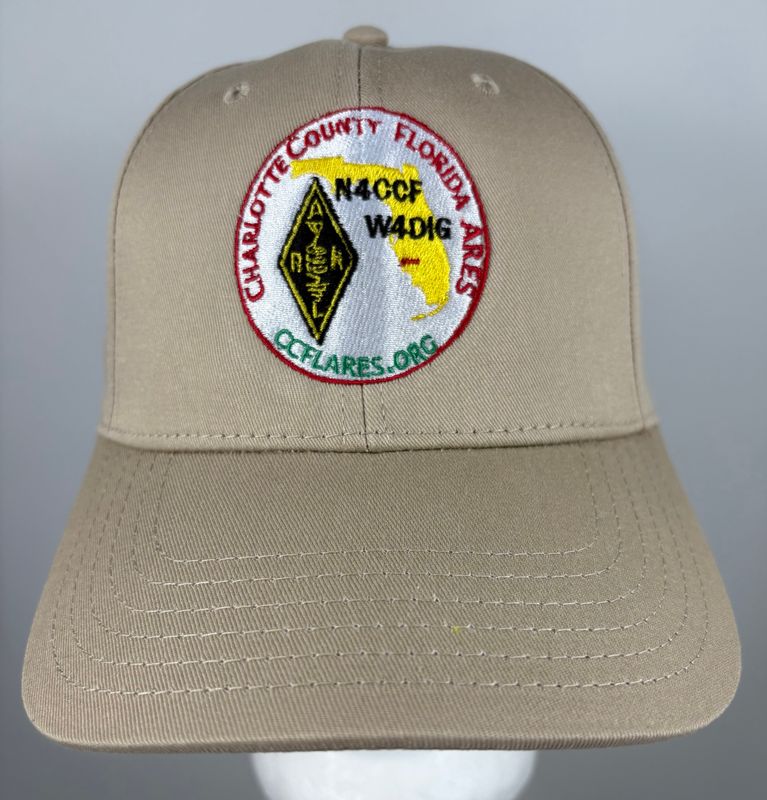 CHARLOTTE COUNTY FLORIDA ARES (CCFLARES) HAT - CODE REQUIRED TO ORDER
