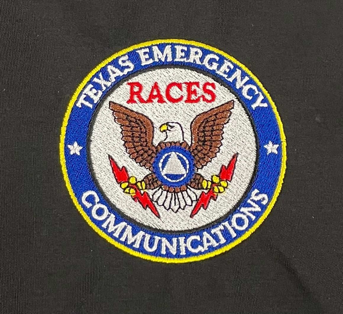 TEXAS RACES CS410 SNAG PROOF POLO STYLE SHIRT WITH MIC CLIPS - CODE REQUIRED TO ORDER