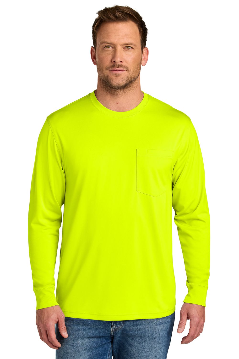 CS440LSP CornerStone® Workwear Pro Long Sleeve Pocket Tee CS440LSP CornerStone® Workwear Pro Long Sleeve Pocket Tee