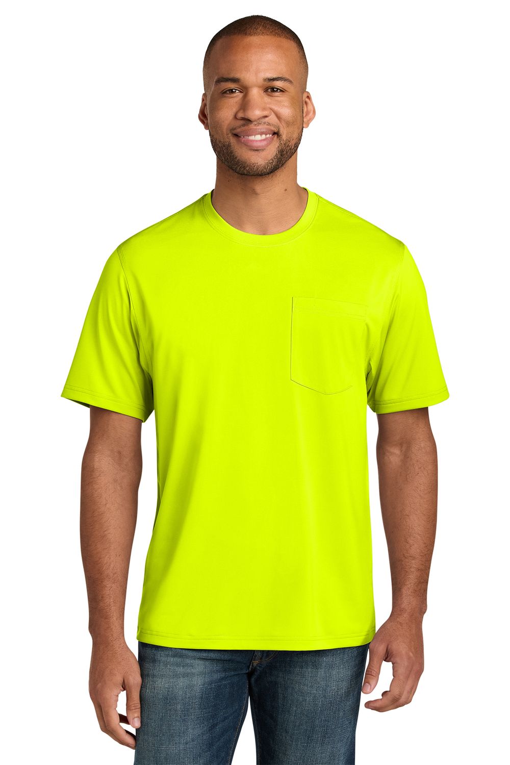 CS440P CornerStone® Workwear Pro Short Sleeve Pocket Tee CS440P CornerStone® Workwear Pro Short Sleeve Pocket Tee
