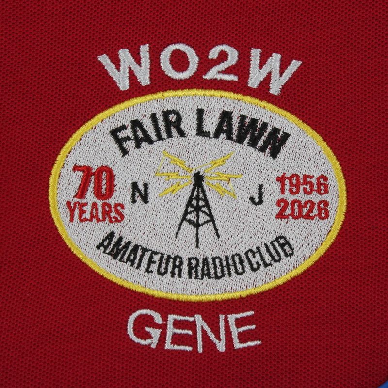 C1 FAIR LAWN ARC 70 YEAR WITH NAME AND CALL CHEST