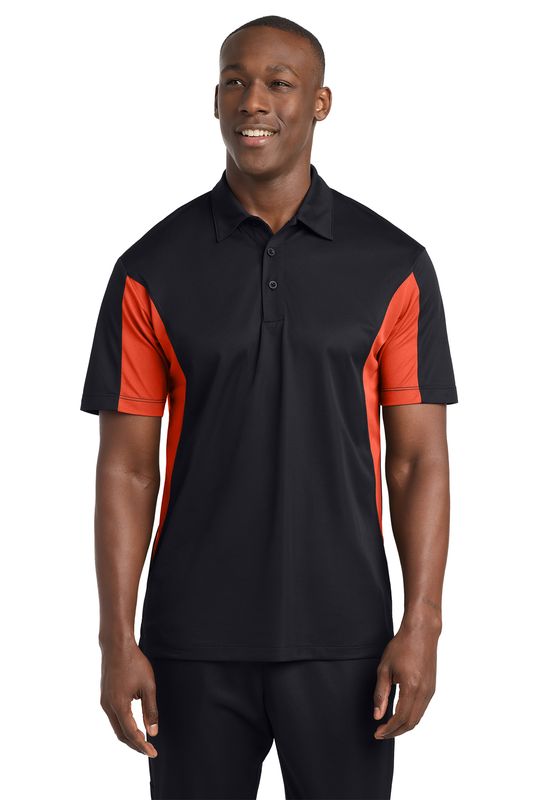 ST655 Sport-Tek® Side Blocked Micropique Sport-Wick® Polo