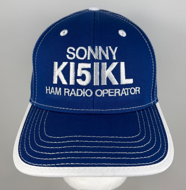 G3 NAME CALL HAM RADIO OPERATOR HAT