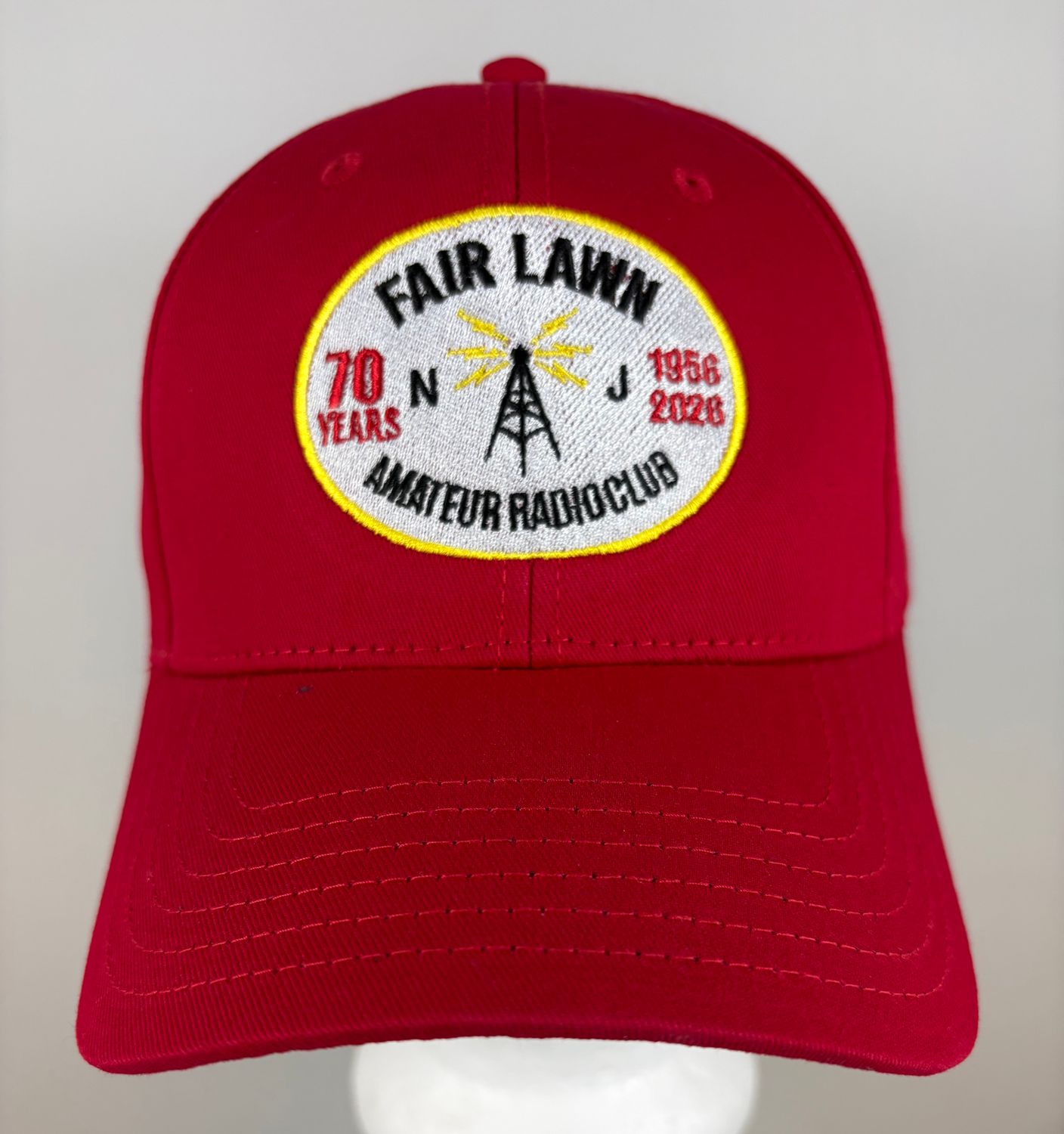 C3 FAIR LAWN 70 YEAR ANNIV LOGO HAT