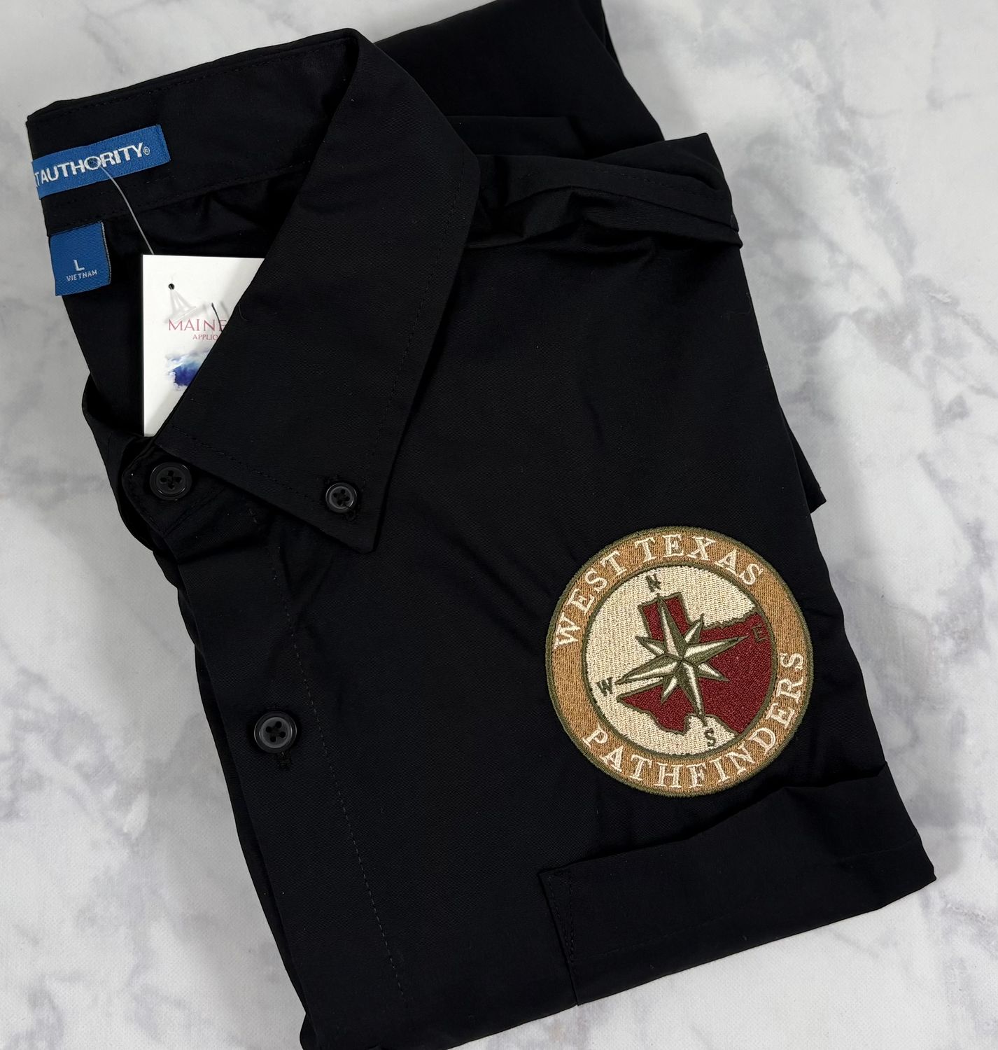 WEST TEXAS PATHFINDERS DRESS SHIRT FOR MEN AND WOMEN - CODE REQUIRED TO ORDER