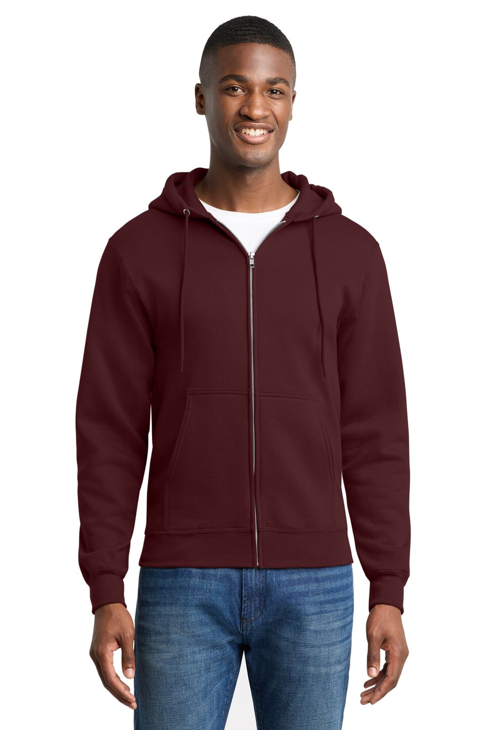 SOUTH JERSEY RADIO ASSN PC78ZH Port & Co™ Core Fleece Full-Zip Hooded Sweatshirt SOUTH JERSEY RADIO ASSN PC78ZH Port & Co™ Core Fleece Full-Zip Hooded Sweatshirt