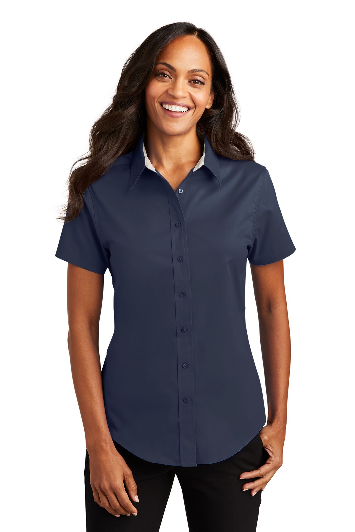 CROSS BAND CAMPERS ARG L508 Port Authority® Women's Short Sleeve Easy Care Shirt  - CODE REQUIRED TO ORDER