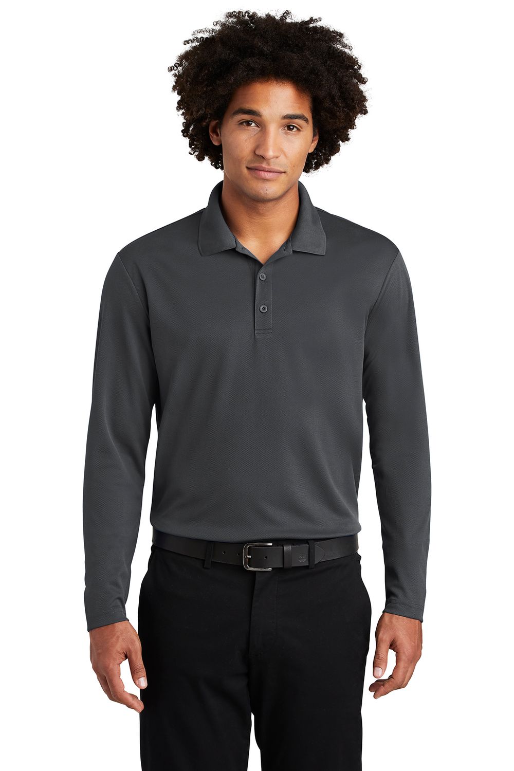 CROSS BAND CAMPERS ARG ST640LS Sport-Tek® PosiCharge® RacerMesh® Long Sleeve Polo   - CODE REQUIRED TO ORDER