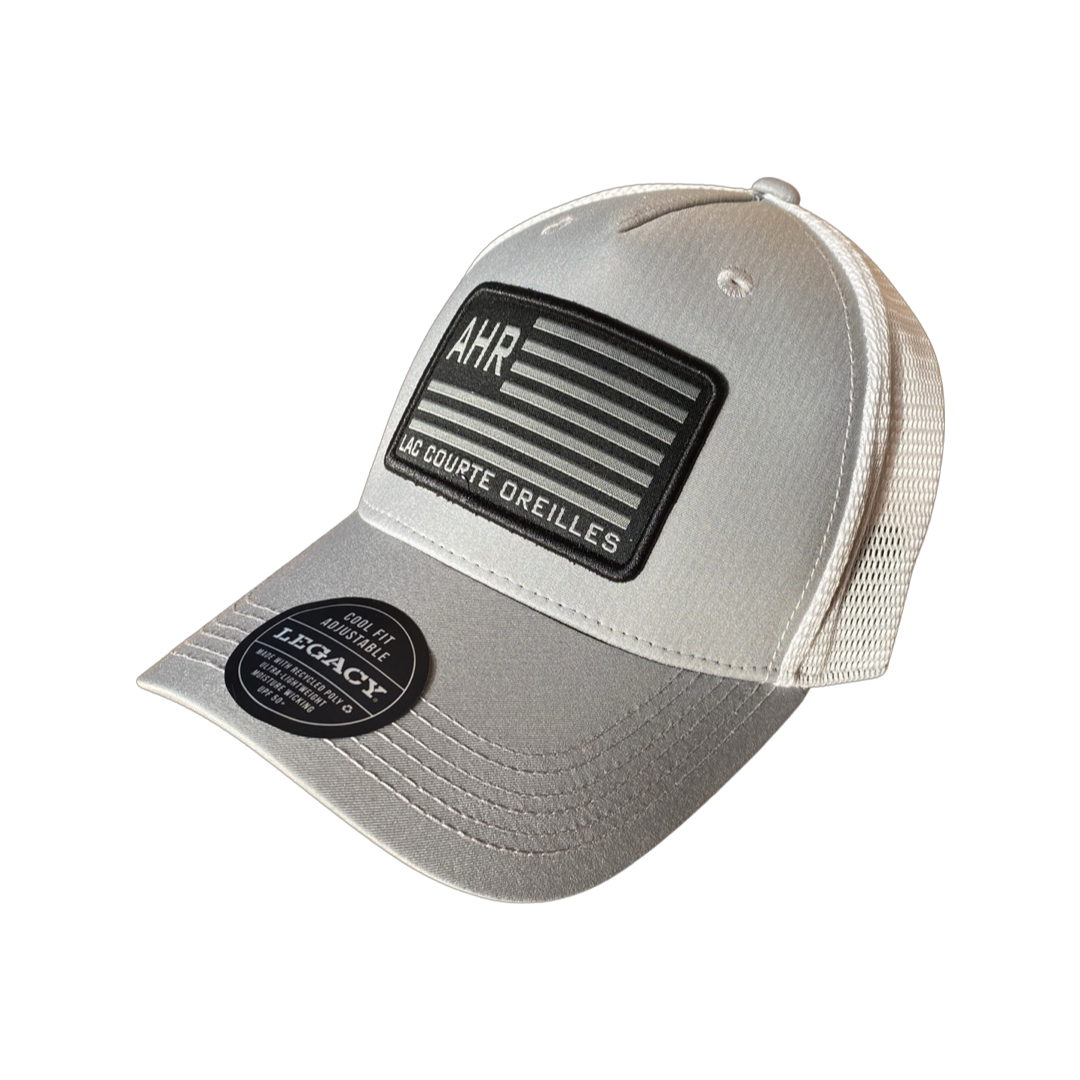 Silver Flag Patch Hat