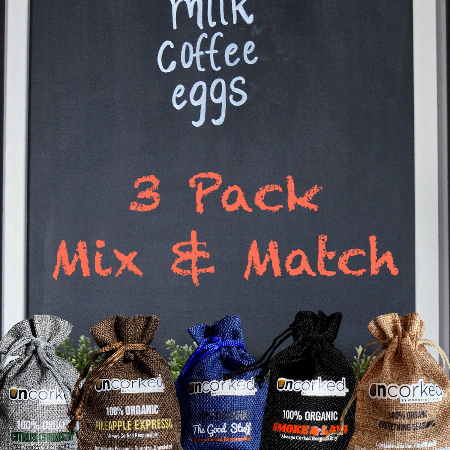 3-Pack - Organic Spice Blends