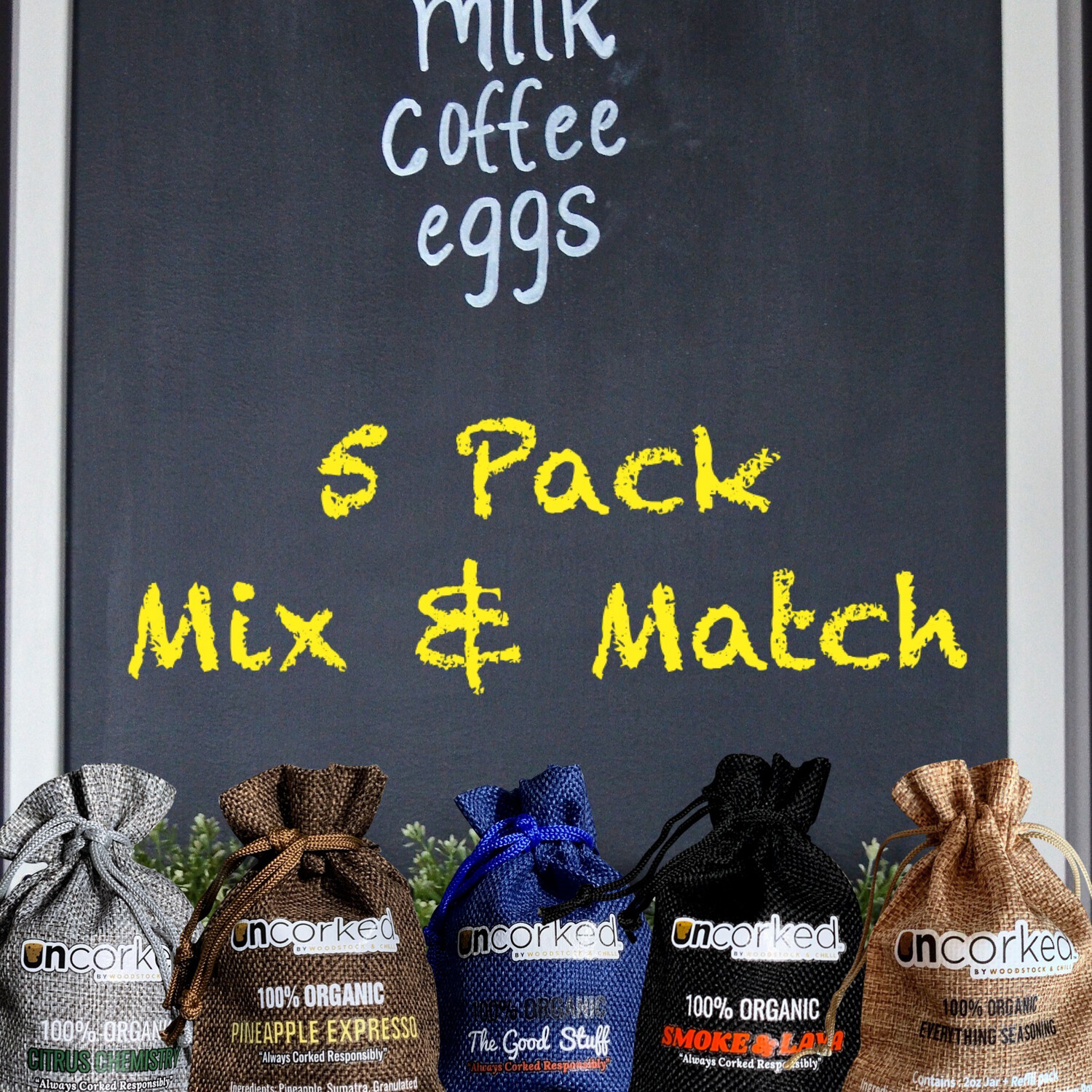 5-Pack - Organic Spice Blends