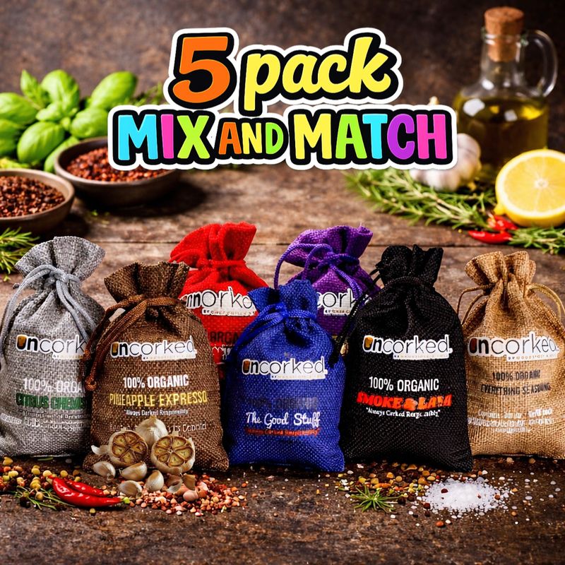 5-Pack - Organic Spice Blends