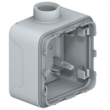 Legrand - Plexo opbouwdoos 1 mech. 1 ingang m20 grijs