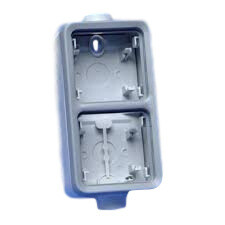 Legrand - Plexo opbouwdoos 2 mech.v 2 ingangen m20 grijs