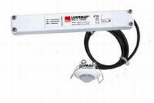 Mini-bewegingsmelder PD9, 1 kanaal, reikwijdte Ø10M, wit RAL 9010, inbouw