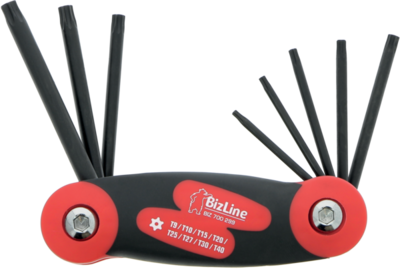 8 Torx®-sleutels in houder