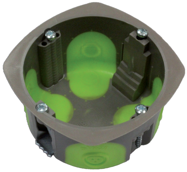 Enkele inbouwdoos R'Box Ø 67 mm 1 station diepte 50 mm Enkele inbouwdoos R'Box Ø 67 mm 1 station diepte 50 mm