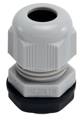 Kabelwartel kunststof schroefdraad M/ISO 50 Ø 30-38 mm IP68 (x 1).