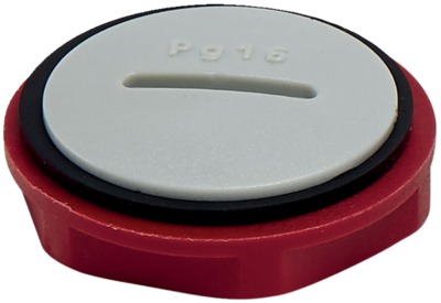 Indraaistop en tegenmoer PG 13,5 (X100)