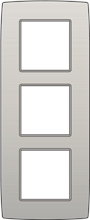 Niko Drievoudige verticale afdekplaat, kleur Original light grey