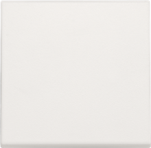 Afwerkingsset voor elektronische schakelaar of drukknop, white