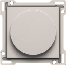 Afwerkingsset 1-0-2 voor draaischakelaar voor motoren, light grey