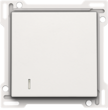 Afwerkingsset voor hotelkaartschakelaar, white (101-61901)