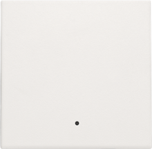 Afwerkingsset met lens voor elektronische schakelaar of drukknop, white (101-32002)