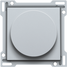 Afwerkingsset 1-0-2 voor draaischakelaar voor motoren, sterling coated