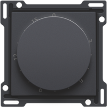 Afwerkingsset voor timer regelbaar tot 15 min., anthracite coated