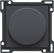 Afwerkingsset 1-0-2 voor draaischakelaar voor motoren, anthracite coated