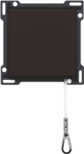 Afwerkingsset voor trekschakelaar, dark brown coated