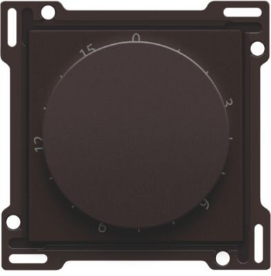 Afwerkingsset voor timer regelbaar tot 15 min., dark brown coated