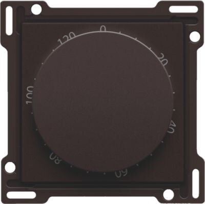 Afwerkingsset voor timer regelbaar tot 120 min., dark brown coated