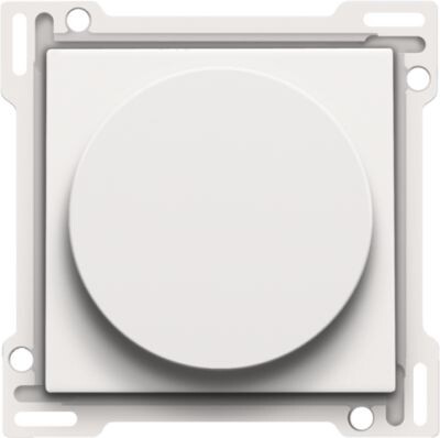 Afwerkingsset op/neer voor draaischakelaar, white coated