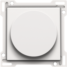 Afwerkingsset 1-0-2 voor draaischakelaar voor motoren, white coated