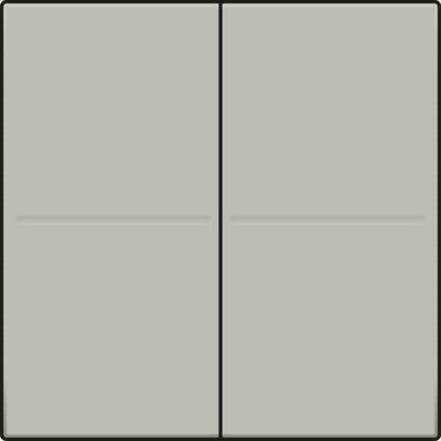 Tweevoudige toets, voor draadloze dimschakelaar (Hue®, Bluetooth®, EnOcean®, KNX®), champagne coated