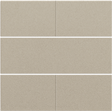 Afwerkingsset voor 4-voudige potentiaalvrije drukknop 24 V, champagne coated