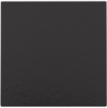 Afwerkingsset voor een enkelvoudige elektronische schakelaar of drukknop, piano black coated