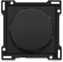 Afwerkingsset voor timer regelbaar tot 120 min., piano black coated