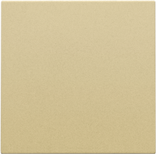 Afwerkingsset voor een enkelvoudige elektronische schakelaar of drukknop, gold coated