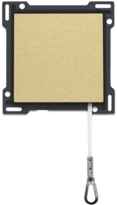 Afwerkingsset voor trekschakelaar, gold coated