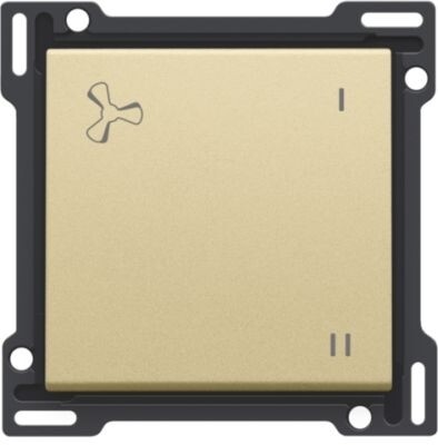 Afwerkingsset voor mechanisch gecontroleerde ventilatiebediening, gold coated