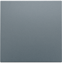 Spuitwaterdichte blindplaat, blue grey coated