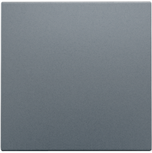 Afwerkingsset met kabeluitvoer voor blindplaat met trekontlasting, blue grey coated