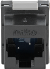 Niko, Onafgeschermde RJ45-connector cat. 5E voor bandbreedtes tot 100MHz